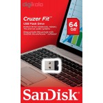 فلش SanDisk Cruzer Fit 64GB
