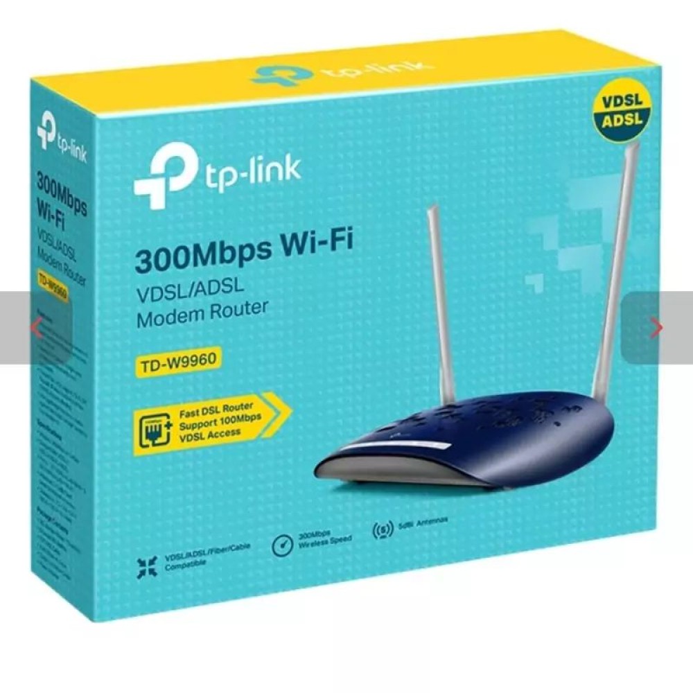 مودم روتر VDSL/ADSL تی پی لینک مدل TD-W۹۹۶۰ مودم روتر VDSL/ADSL تی پی لینک مدل TD-W۹۹۶۰