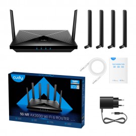 مودم روتر 5G بی سیم AX3000 Wi-Fi 6 کودی مدل P5 مودم روتر 5G بی سیم AX3000 Wi-Fi 6 کودی مدل P5