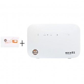 مودم TD-LTE و 4G تک نت i60-S1 با بسته 300 گیگ یک ساله