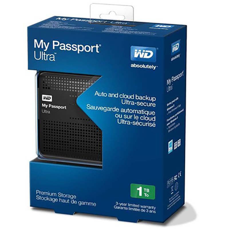 باکس هارد اکسترنال وسترن دیجیتال مدل My Passport Ultra USB 3.0