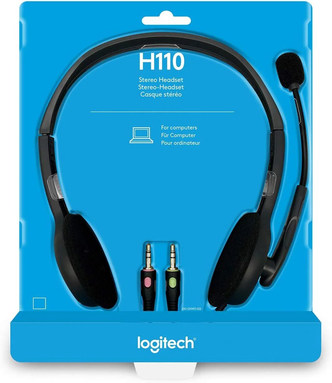 هدفون باسیم لاجیتک مدل Logitech H110