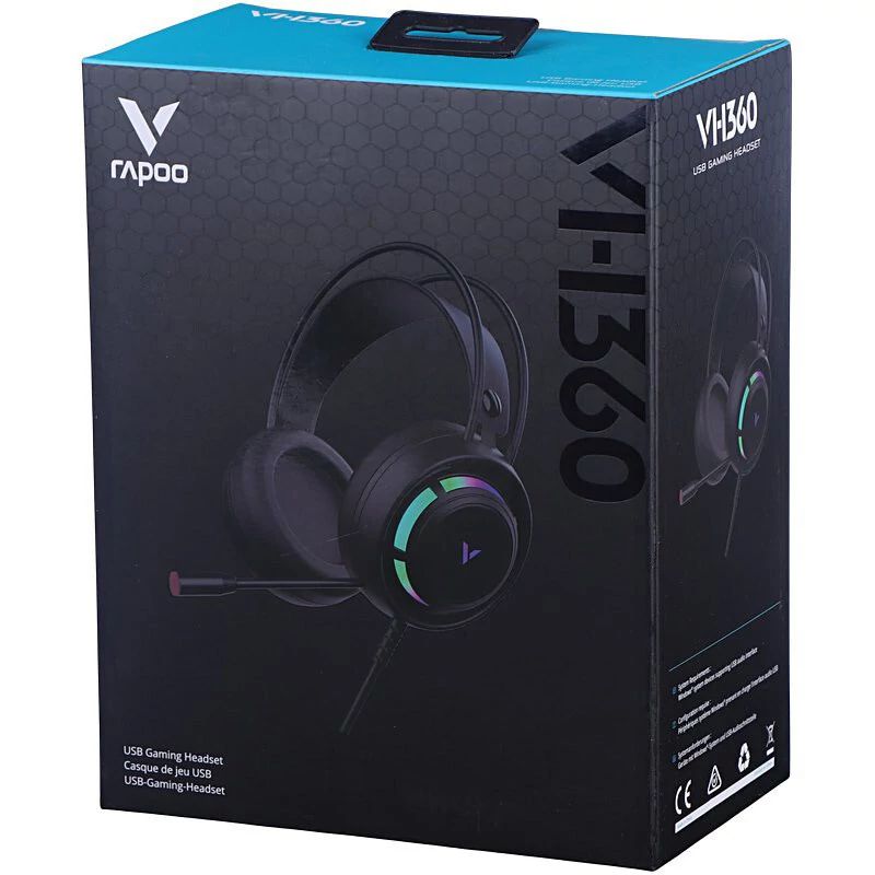 هدست با سیم رپو مدل VH360