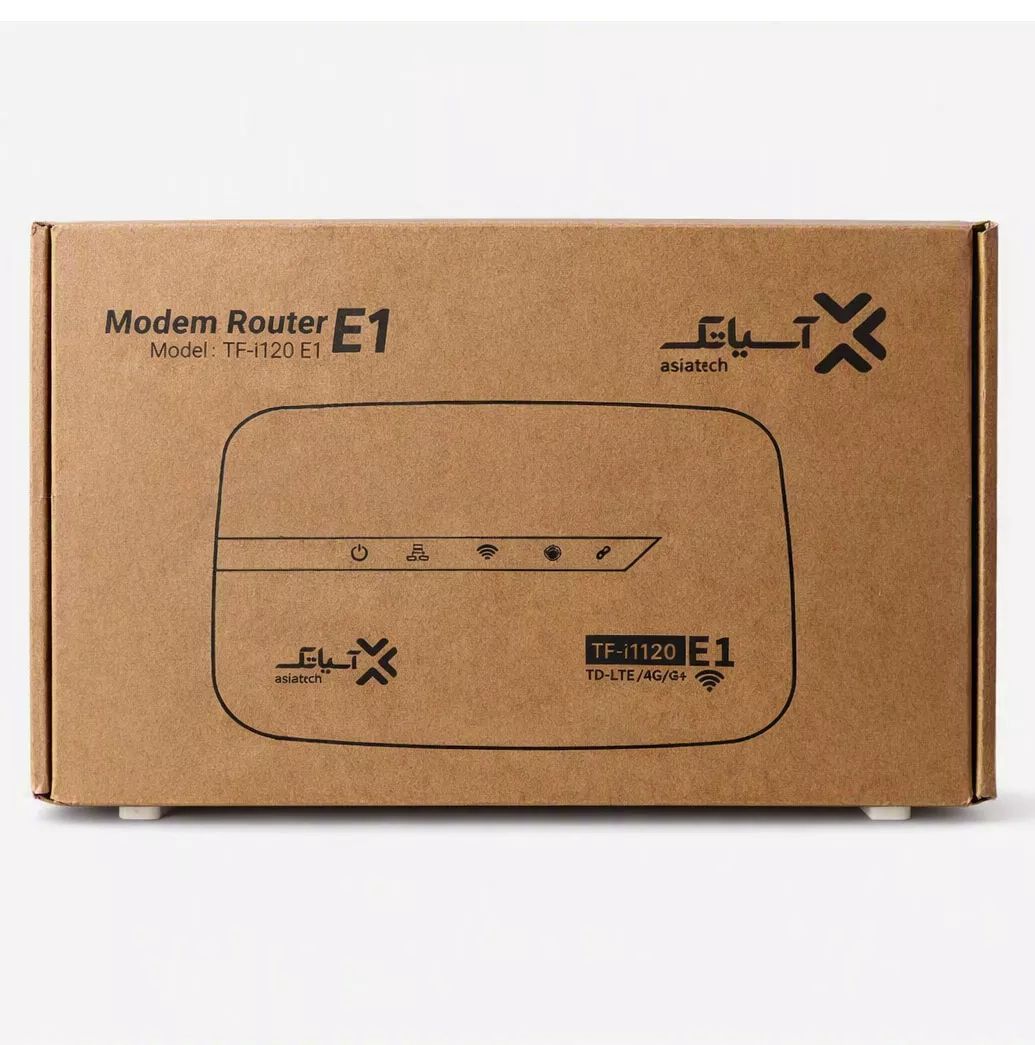 مودم 4G آسیاتک مدل TF-i120 E1 CAT12بهمراه بسته 100 گیگ 3 ماهه