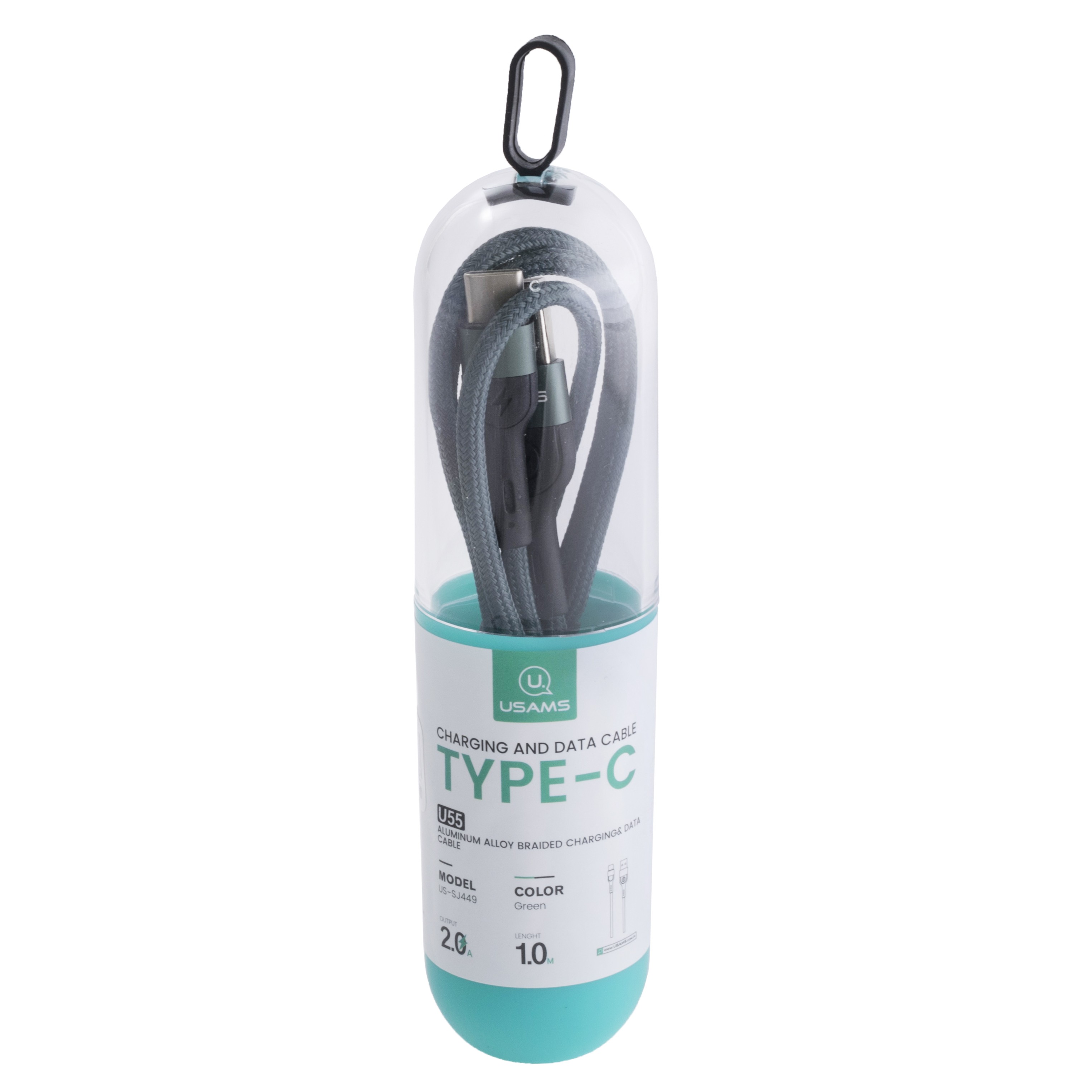 کابل Type-C یوسمز USAMS SJ449 طول 1 متر